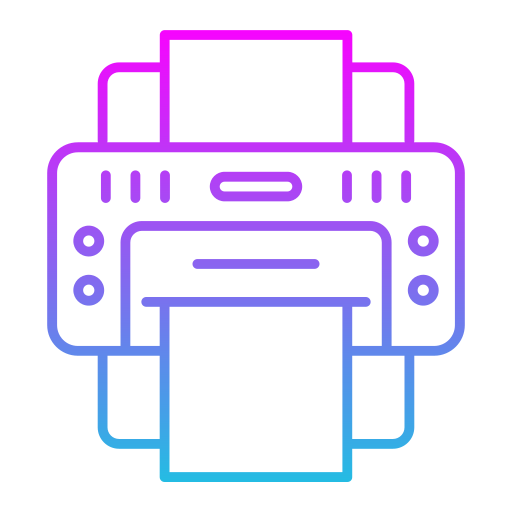 printer Generic Gradient icoon