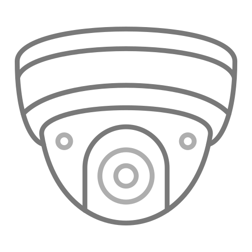 kamera bezpieczeństwa Generic Grey ikona