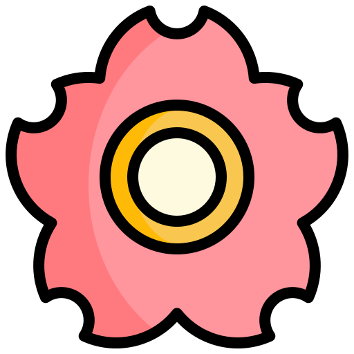 Sakura Generic Outline Color icon