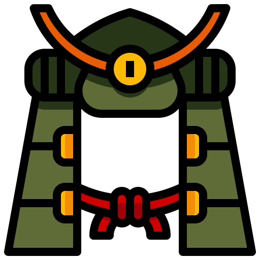 samurai Generic Outline Color icona