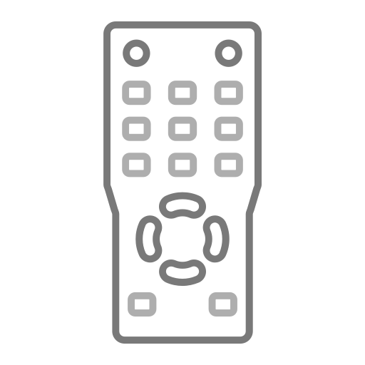 control remoto Generic Grey icono