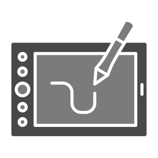 Pen tablet Generic Grey icon