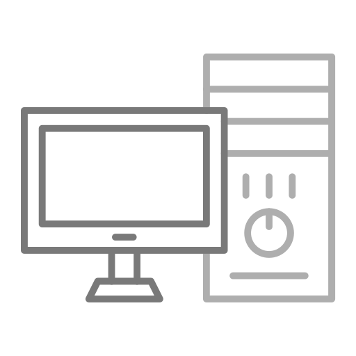 komputer Generic Grey ikona