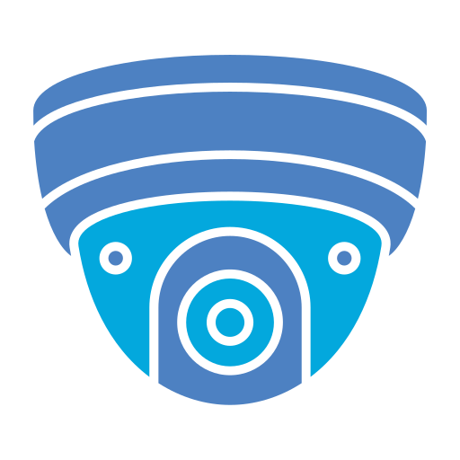 telecamera di sicurezza Generic Blue icona