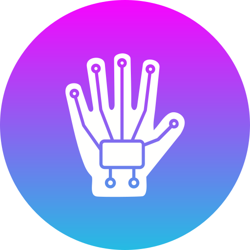 Wired glove Generic Flat Gradient icon