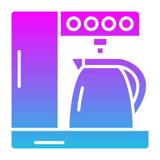 máquina de café Generic Flat Gradient Ícone