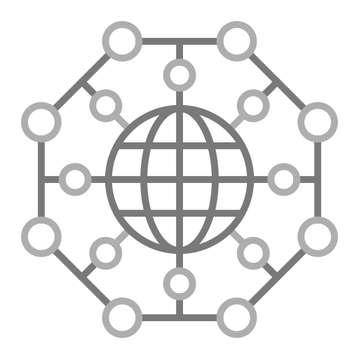 Глобальная сеть Generic Grey иконка