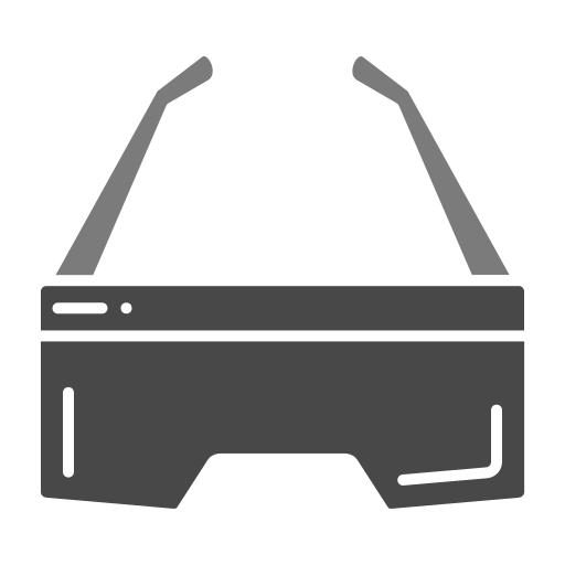 inteligentne okulary Generic Grey ikona