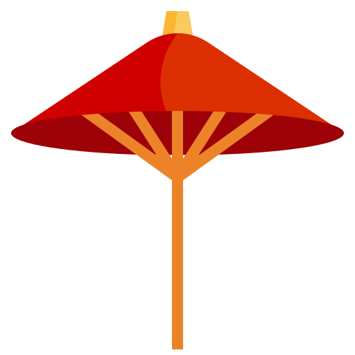 Зонт от солнца Generic Flat иконка