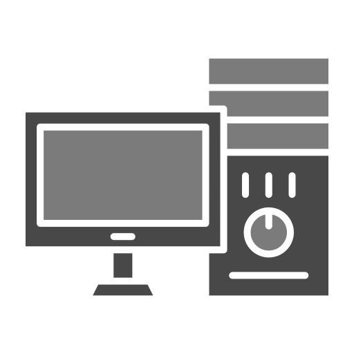 computer Generic Grey icoon