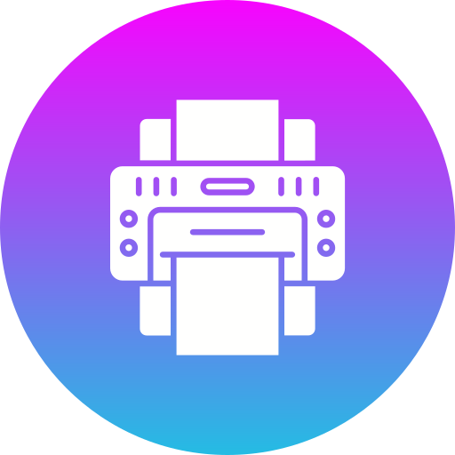 Printer Generic Flat Gradient icon