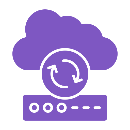 sincronización en la nube Generic Flat icono