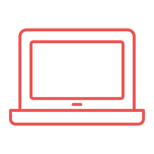 laptop Generic Simple Colors ikona