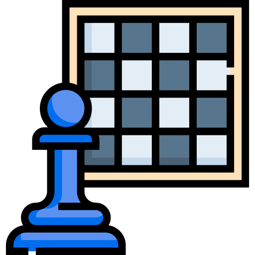 チェス Detailed Straight Lineal color icon