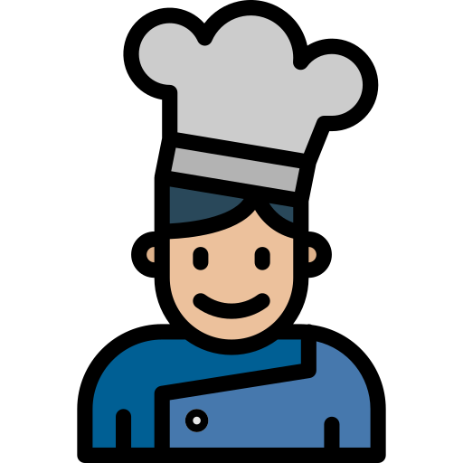 Chef Pause08 Lineal Color icon