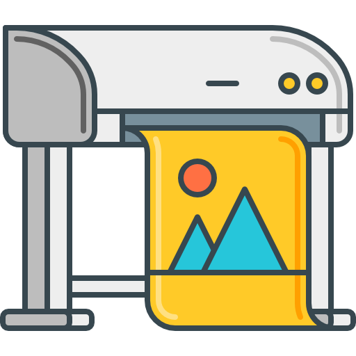 printer Flaticons.com Flat icoon