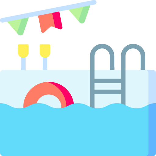 festa in piscina Special Flat icona