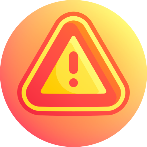 Danger Gradient Galaxy Gradient icon