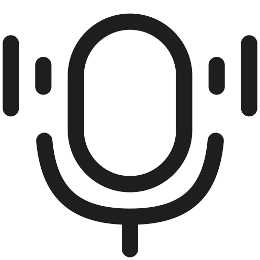 microphone Generic Basic Outline Icône
