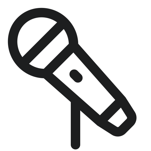 mikrofon Generic Basic Outline icon