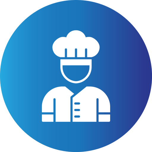 chef Generic Blue Icône
