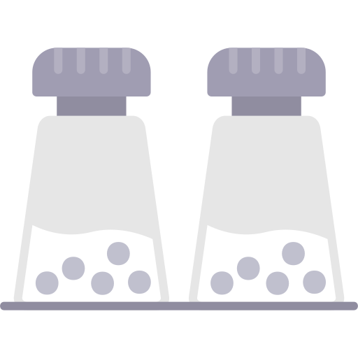 Salt and Pepper Generic Flat icon