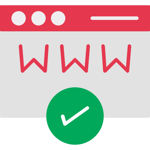 domain registrierung Generic Flat icon