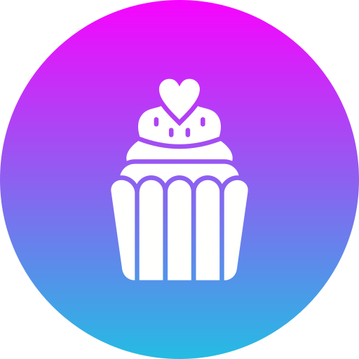 cupcake Generic Flat Gradient icon