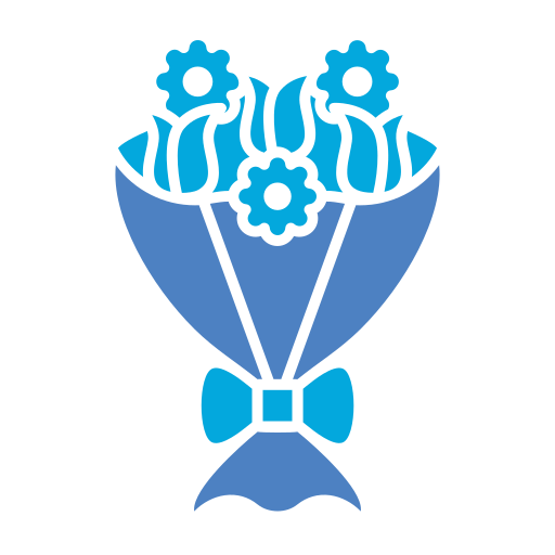 blumenstrauß Generic Blue icon