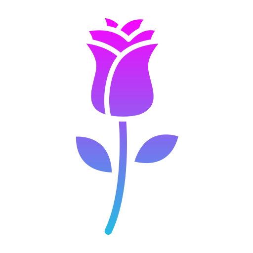 Роза Generic Flat Gradient иконка