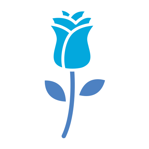 rose Generic Blue icon