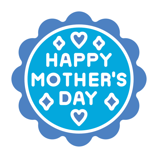 mothers day Generic Blue icon