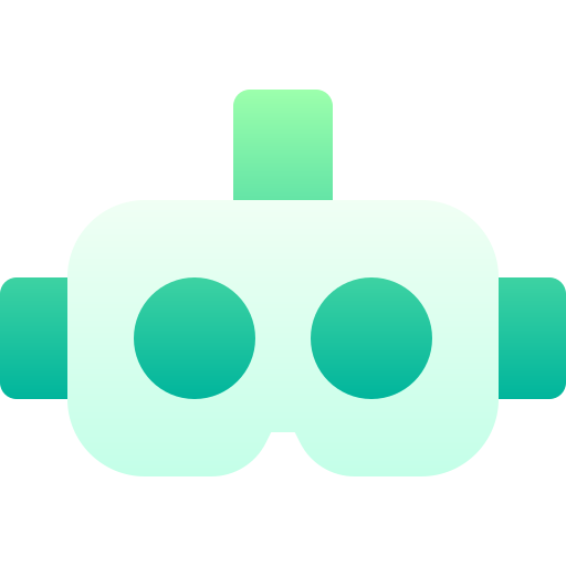 Goggle Basic Gradient Gradient icon