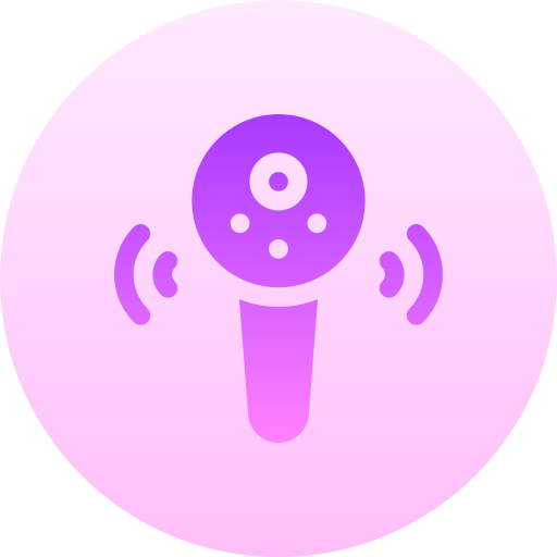 コントローラ Basic Gradient Circular icon