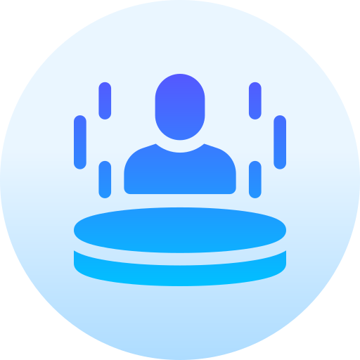 avatar Basic Gradient Circular icoon