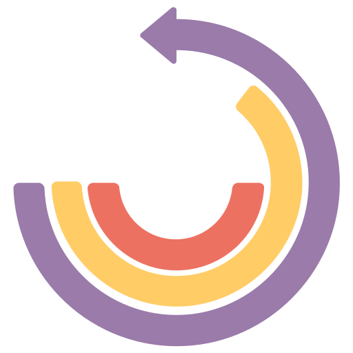 Circular chart Generic Flat icon