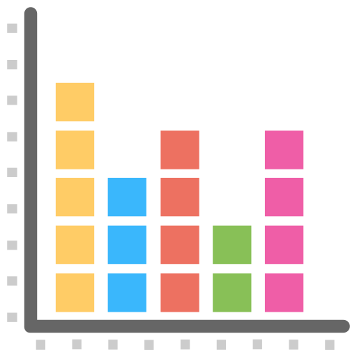gráfico de freqüência Generic Flat Ícone