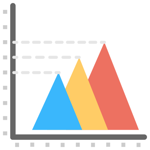 gráfico de pirâmide Generic Flat Ícone