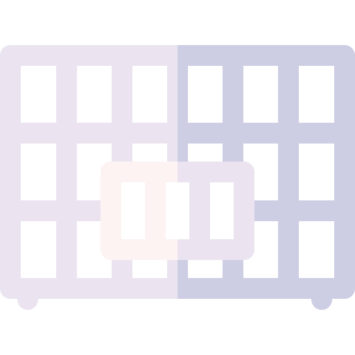 jaula Basic Rounded Flat icono