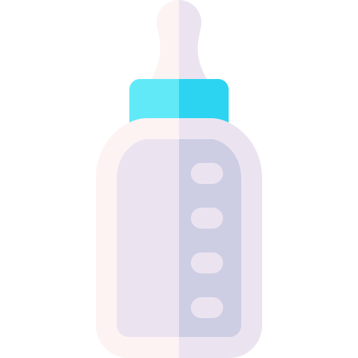 garrafa de leite Basic Rounded Flat Ícone