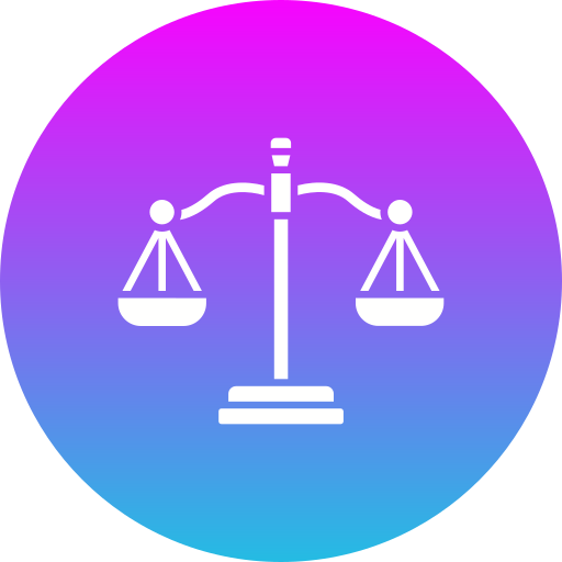 Justice Generic Flat Gradient icon