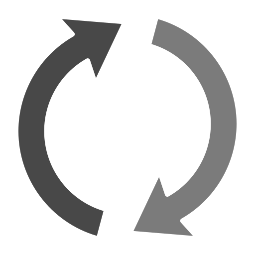 kreisförmig Generic Grey icon