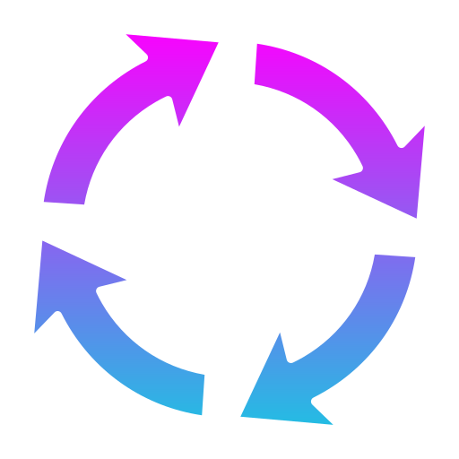 ciclo continuo Generic Flat Gradient icona