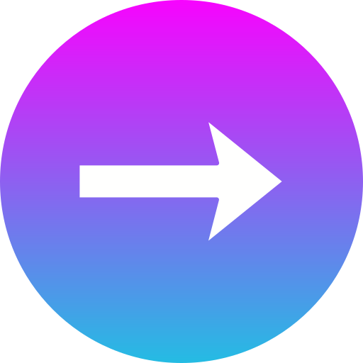 Right Generic Flat Gradient icon