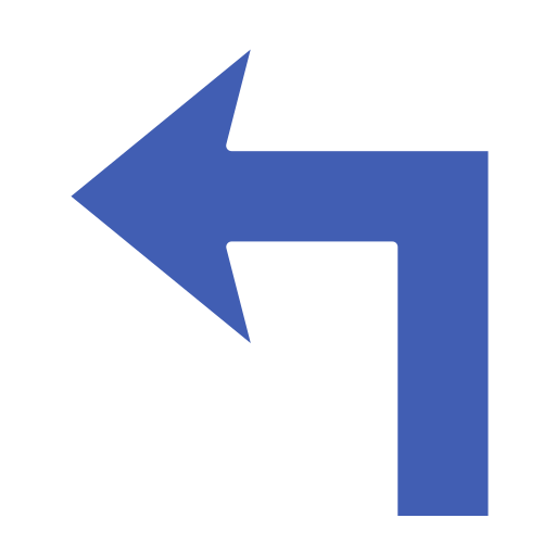Turn Left Generic Flat icon