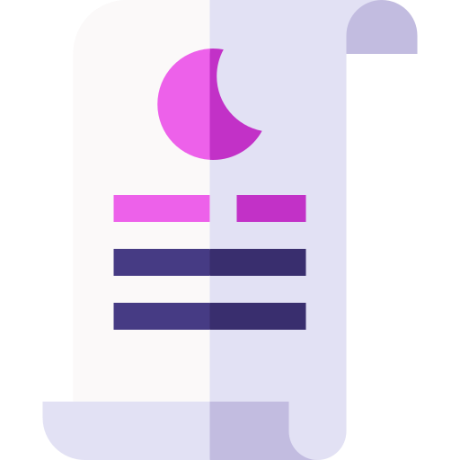 紙 Basic Straight Flat icon