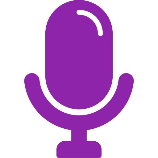 microphone Generic Flat Icône