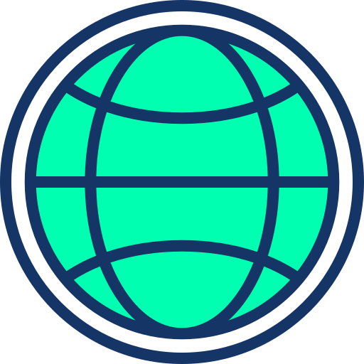 glob Generic Fill & Lineal ikona