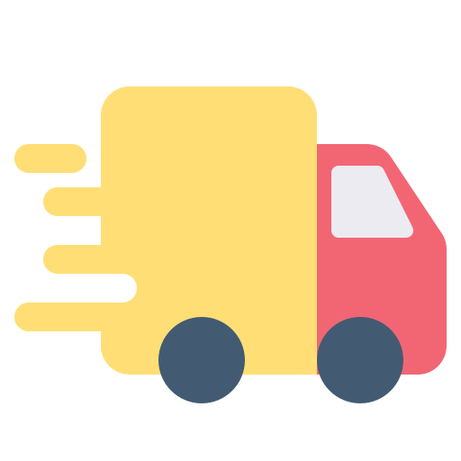 camión de reparto Generic Flat icono