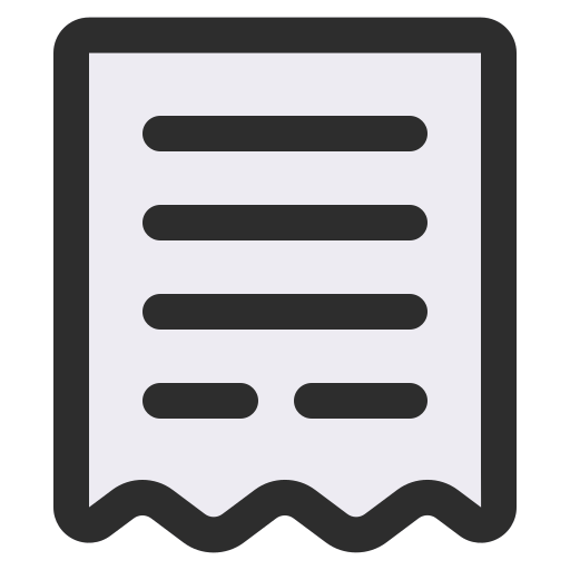 Invoice Generic Outline Color icon